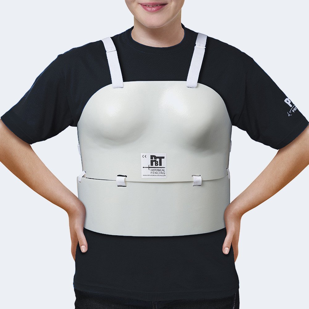 Erweiterter Brustschutz für Frauen