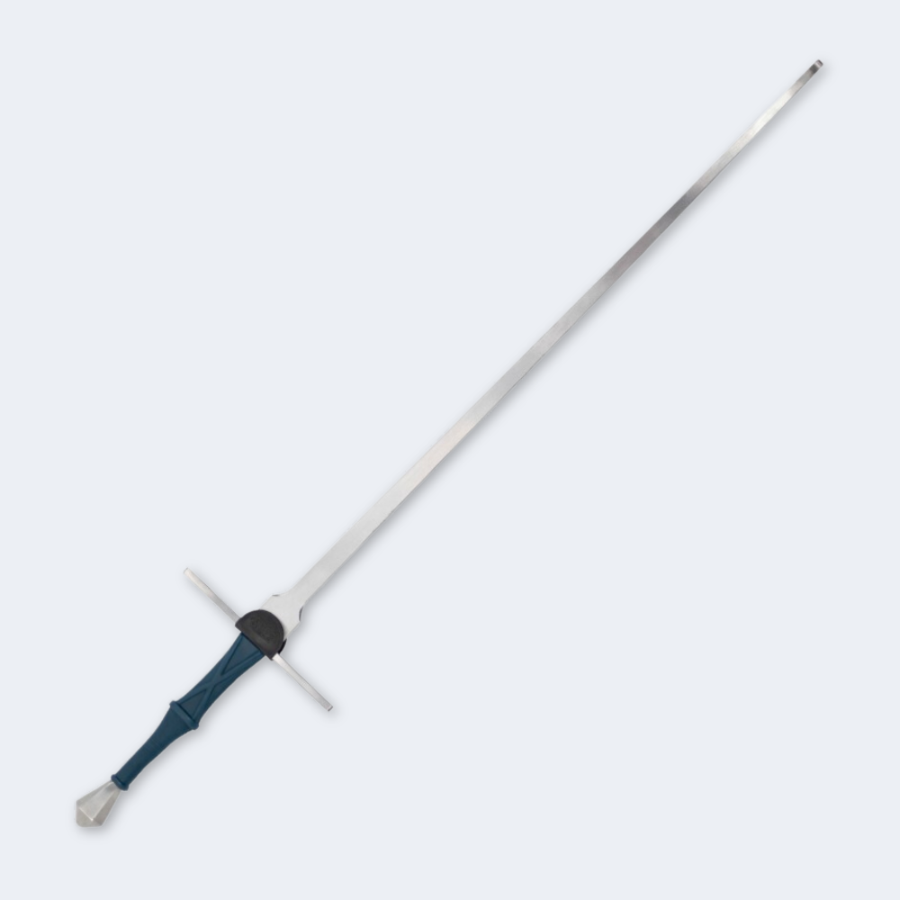 Federschwert BLAU aus Stahl
