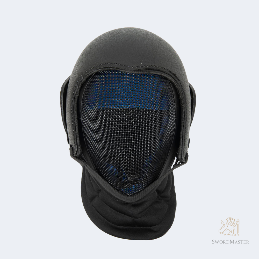 Maschera rigida con protezione estesa per il collo