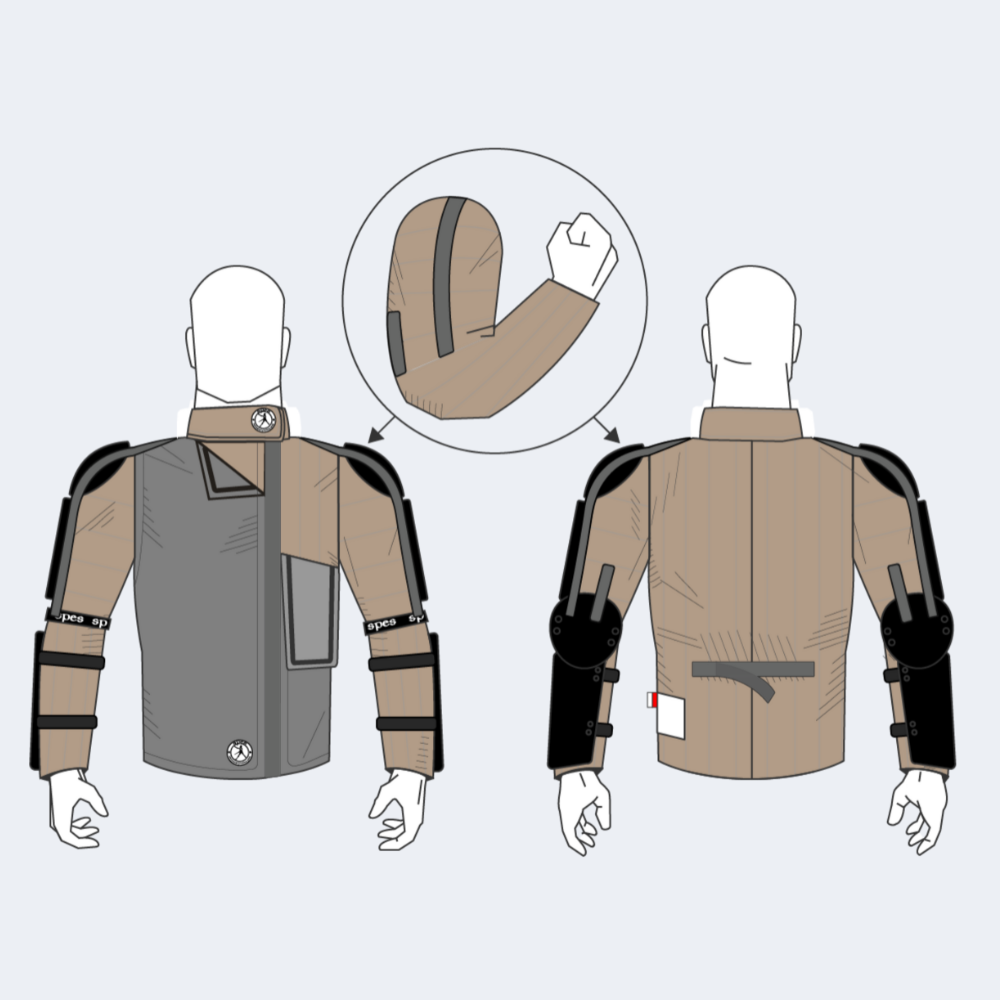 Verstärkte HEMA-Jacke "AP PRO NG 800N" - Herren