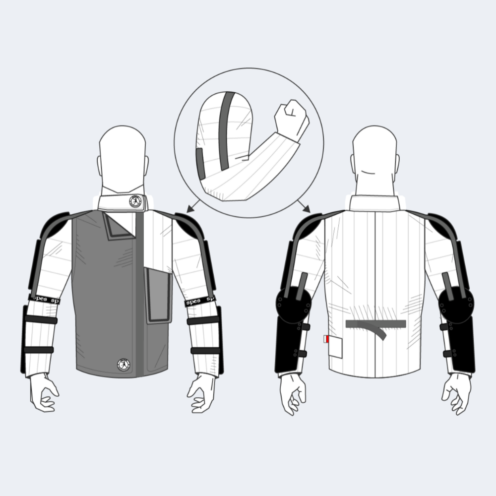Verstärkte HEMA-Jacke "AP PRO NG 800N" - Herren