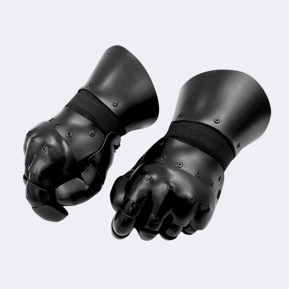 Gantelets "Black Prince" - 5 doigts